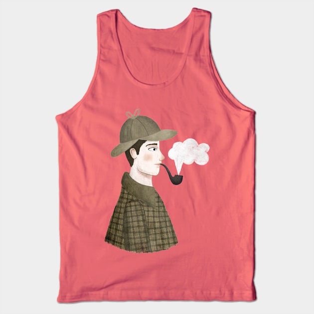 Sherlock Tank Top by annyamarttinen